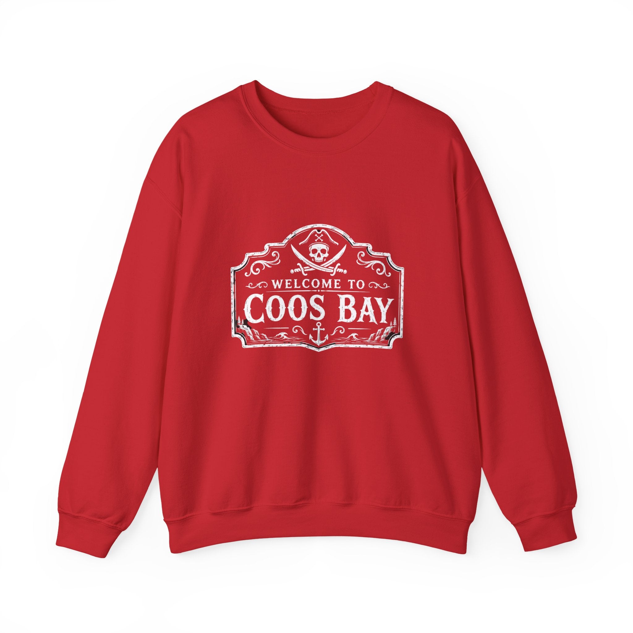 Coos Bay Sweatshirt – 'Welcome to Coos Bay' Unisex