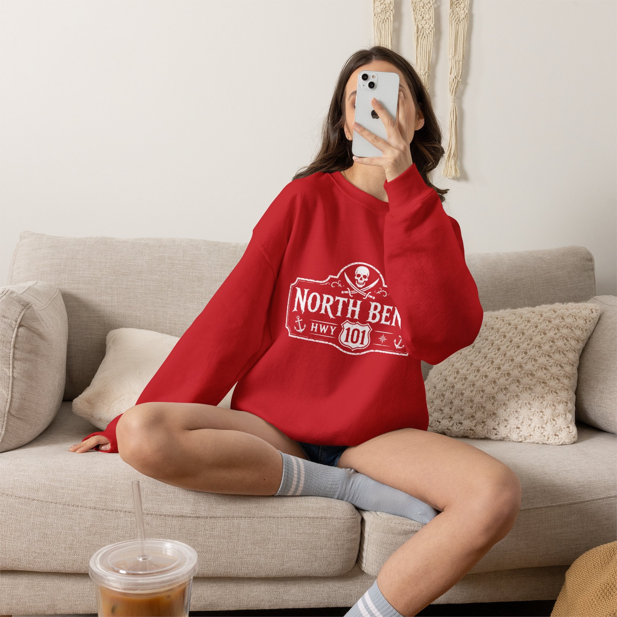 North Bend HWY 101 Sweatshirt — Unisex