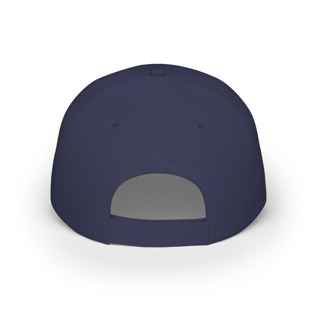 Whale Tail Embroidered Baseball Cap — Minimal Coastal Dad Hat