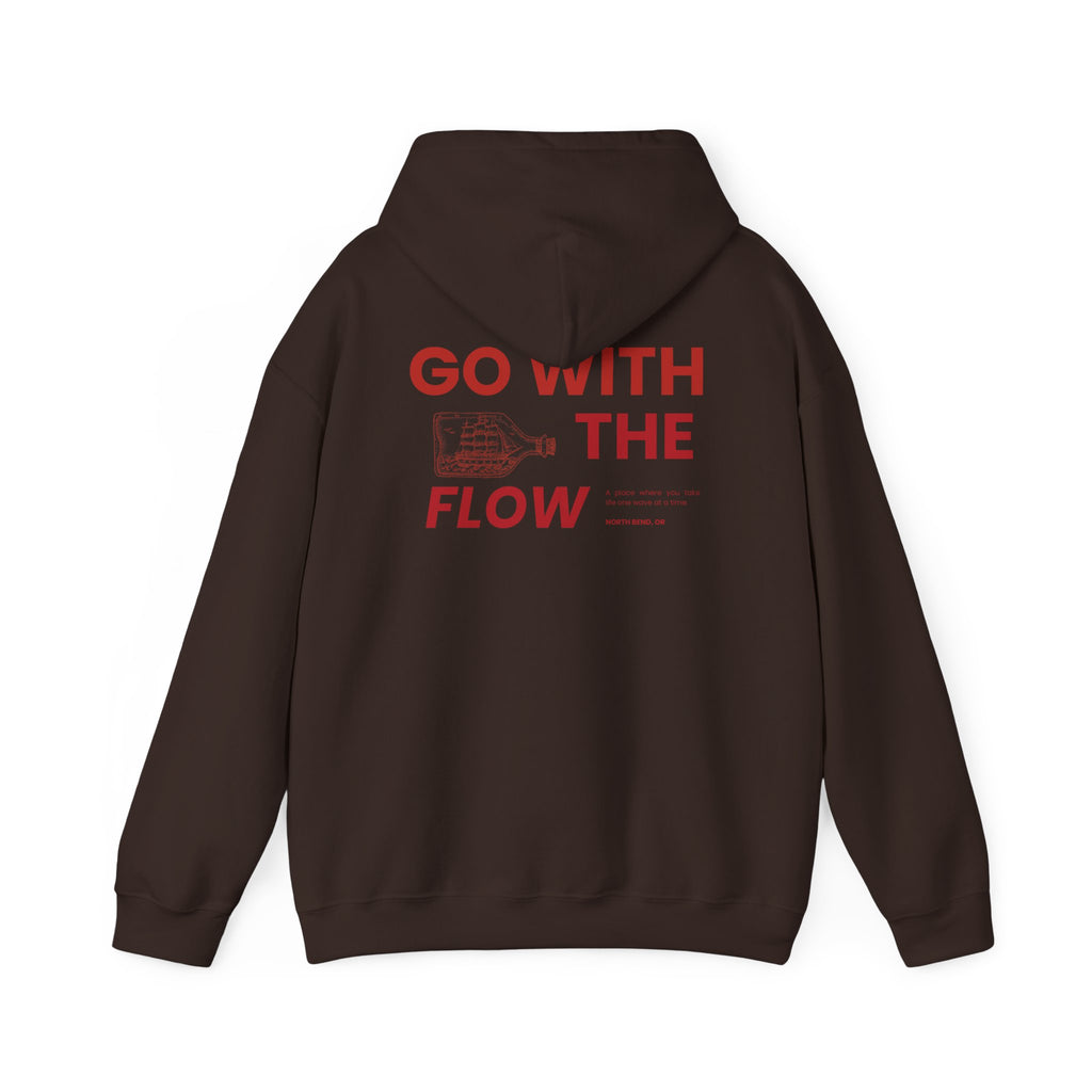Hoodie — 'Go With The Flow' Pullover