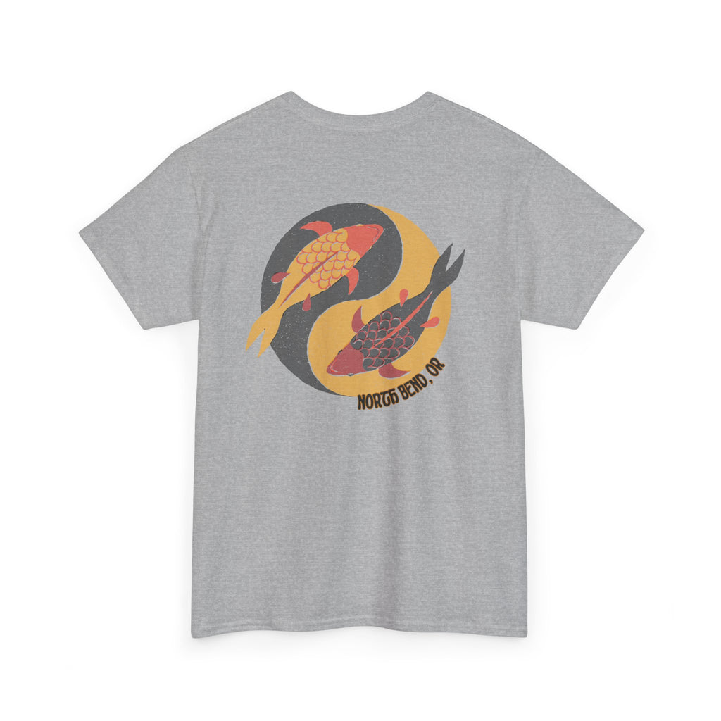 Koi Yin Yang T-Shirt — Japanese Koi Fish Graphic Tee