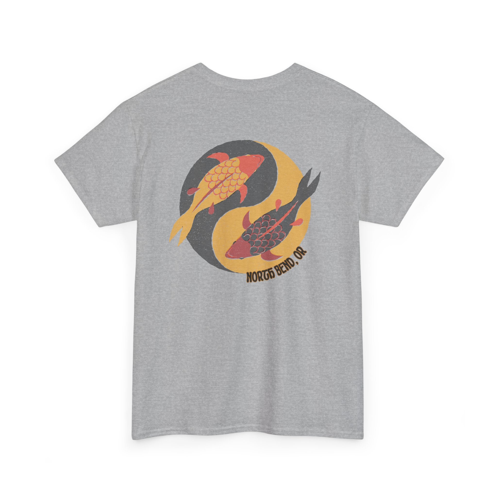 Koi Yin Yang T-Shirt — Japanese Koi Fish Graphic Tee
