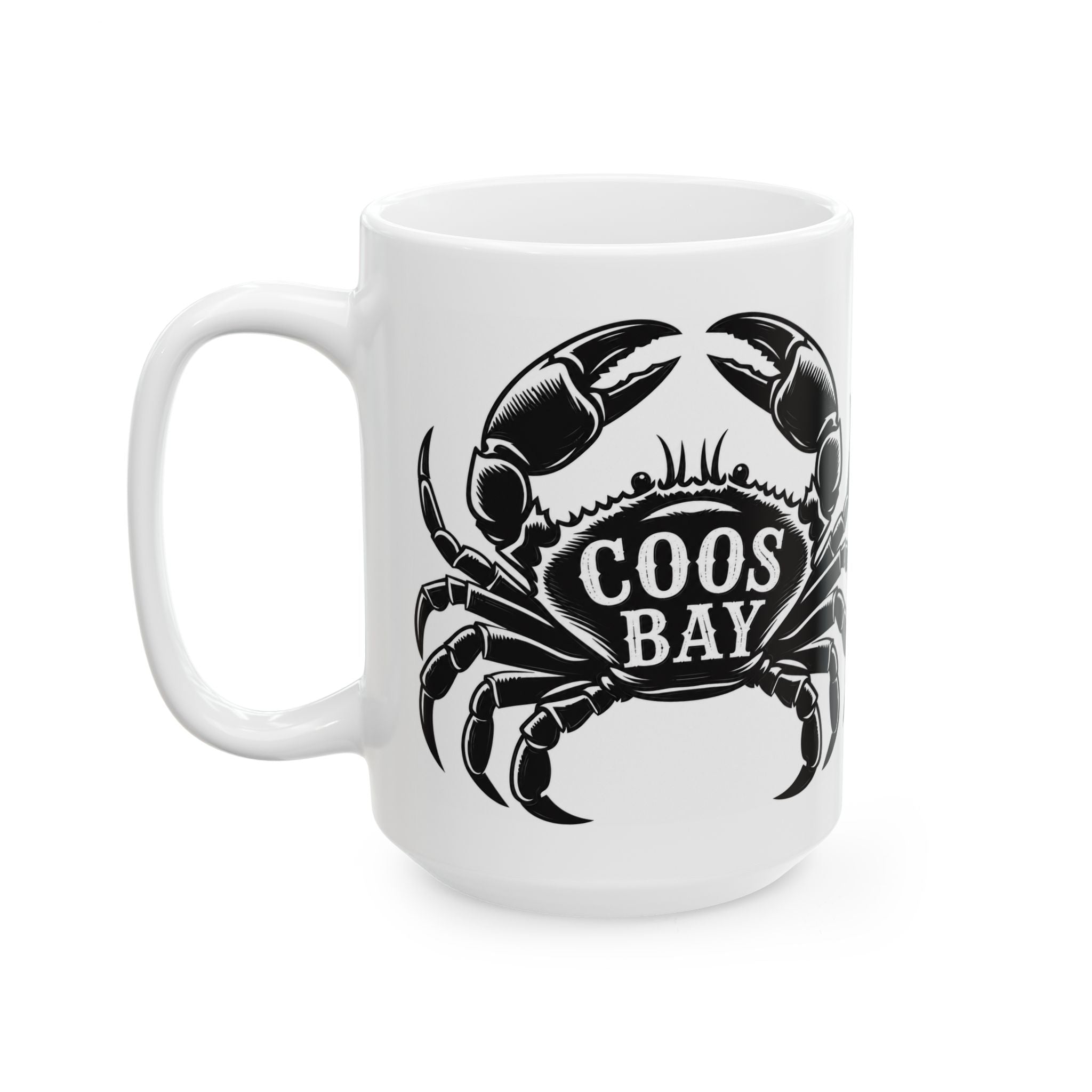 Crab & Skull Coos Bay Mug — I come home with crabs  (11oz/15oz)