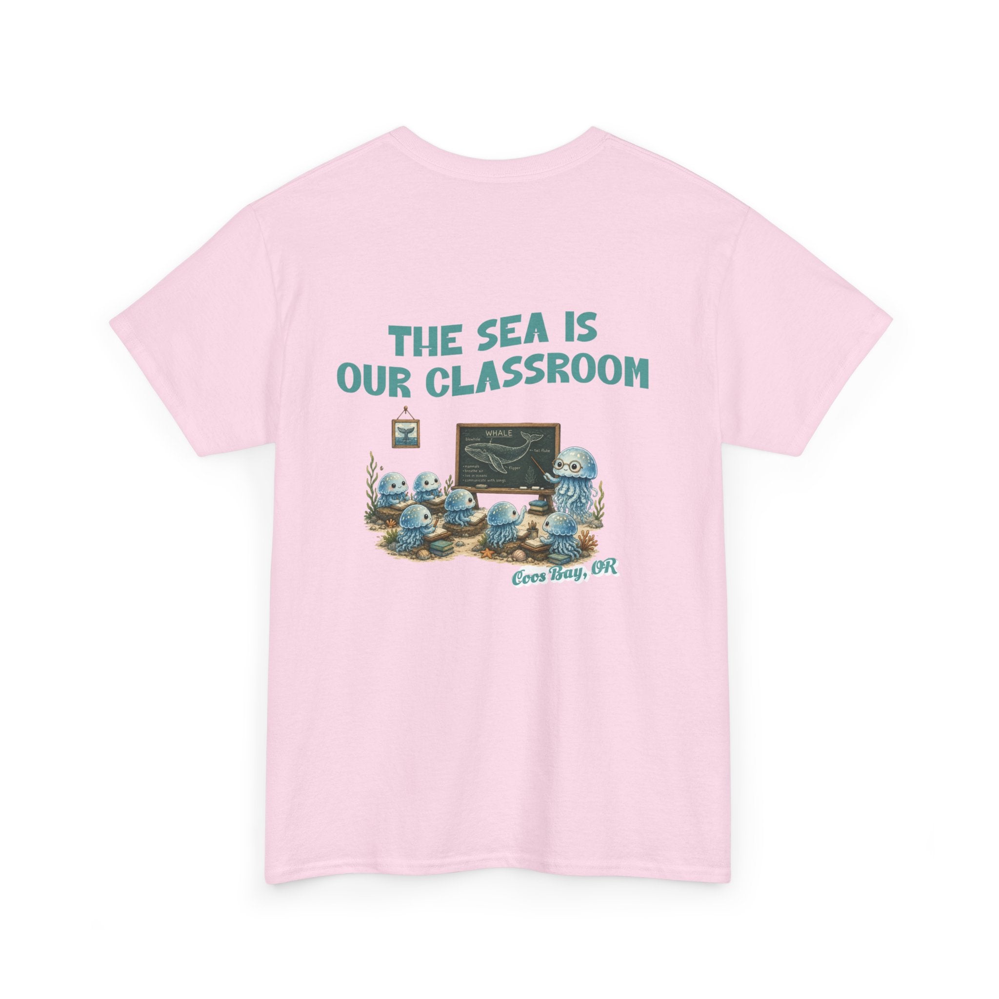 The Sea Is Our Classroom T-Shirt — Ocean Education Graphic Tee