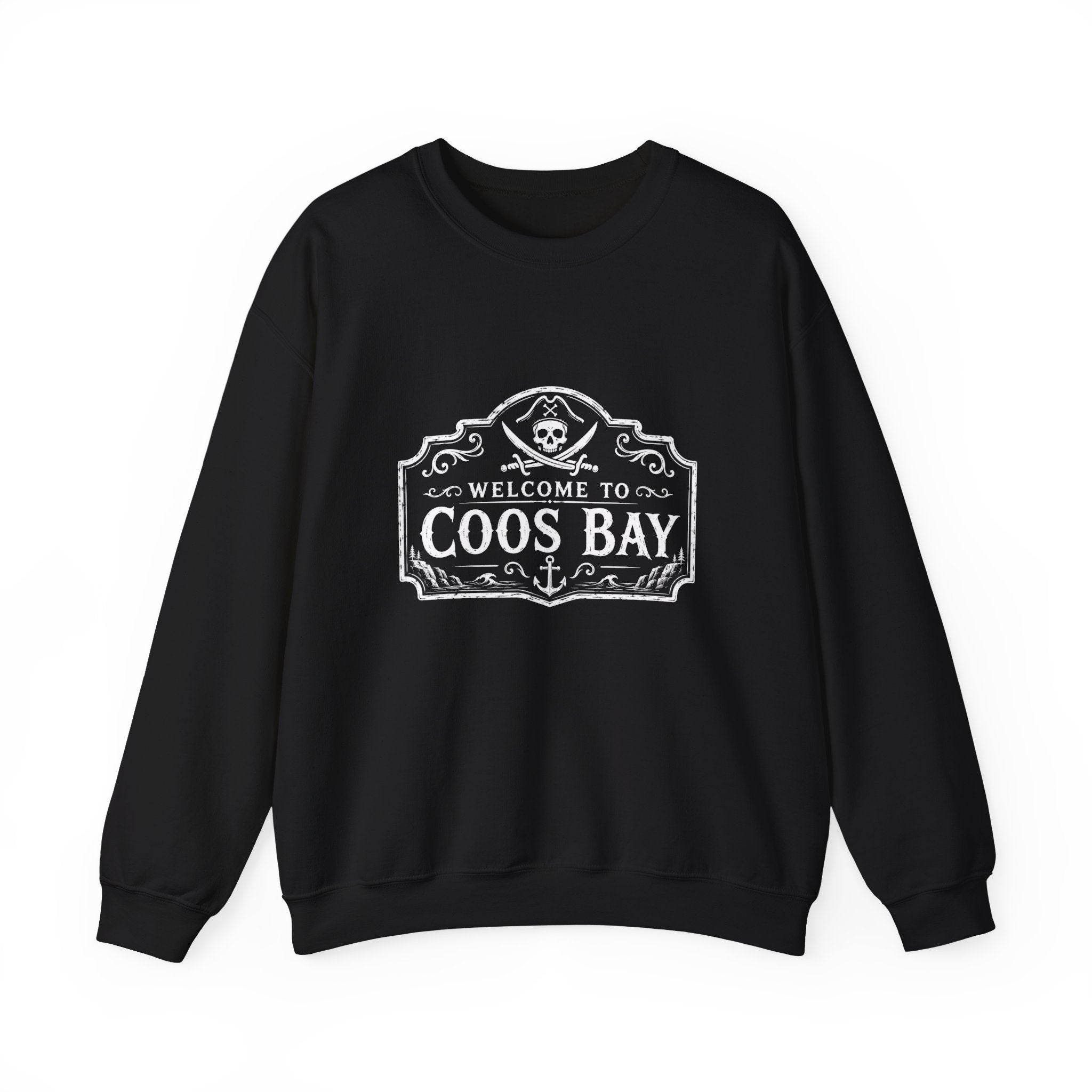 Coos Bay Sweatshirt – 'Welcome to Coos Bay' Unisex