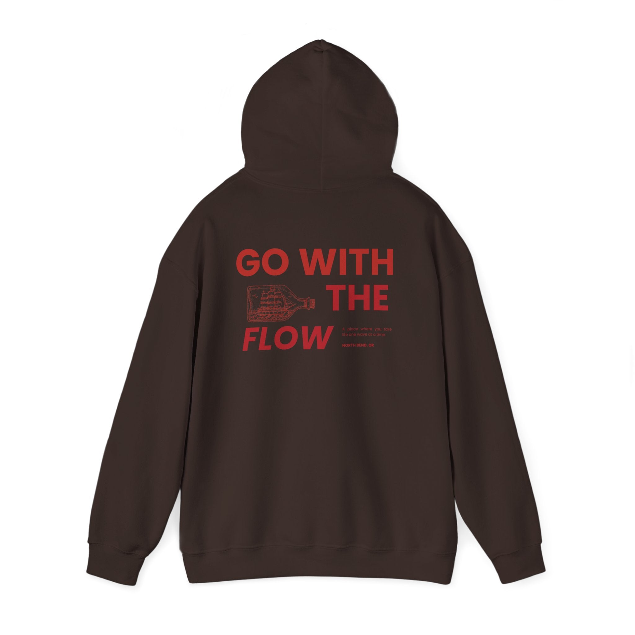 Hoodie — 'Go With The Flow' Pullover