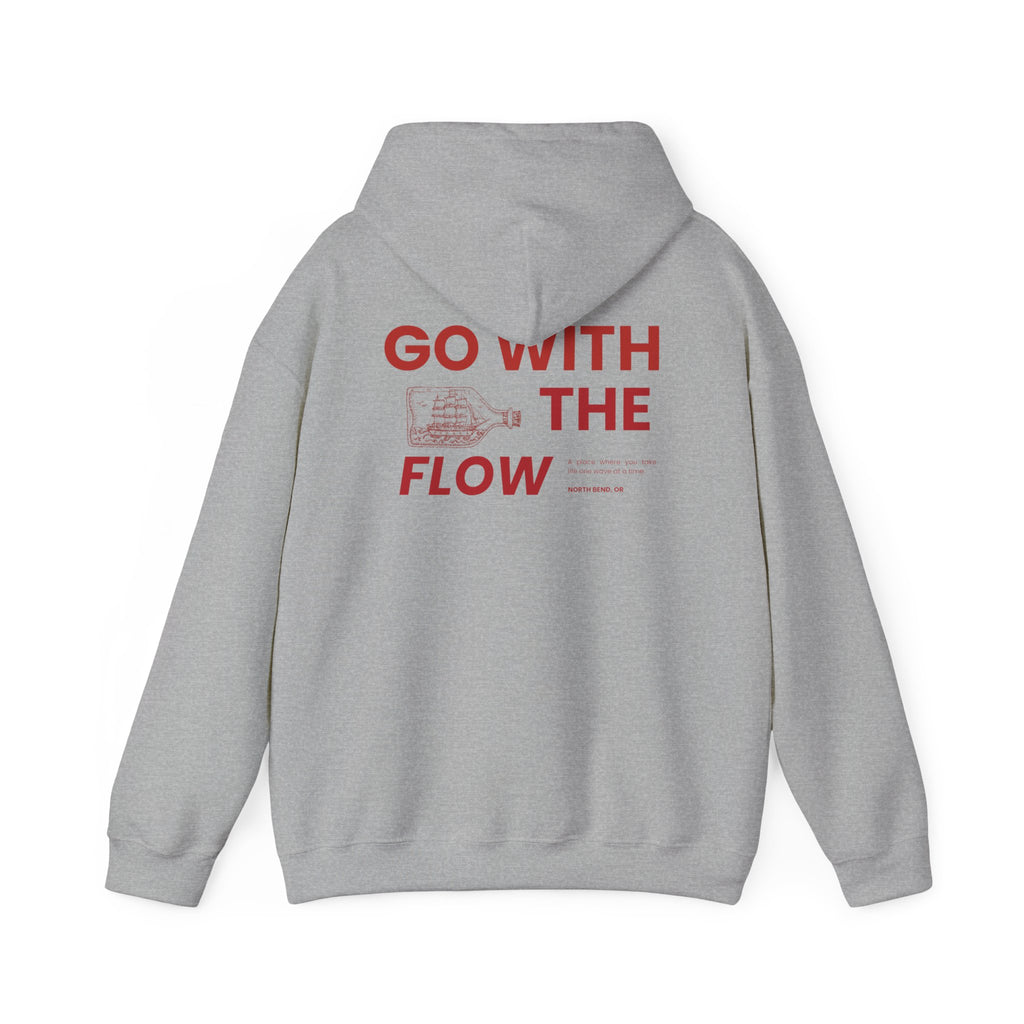 Hoodie — 'Go With The Flow' Pullover