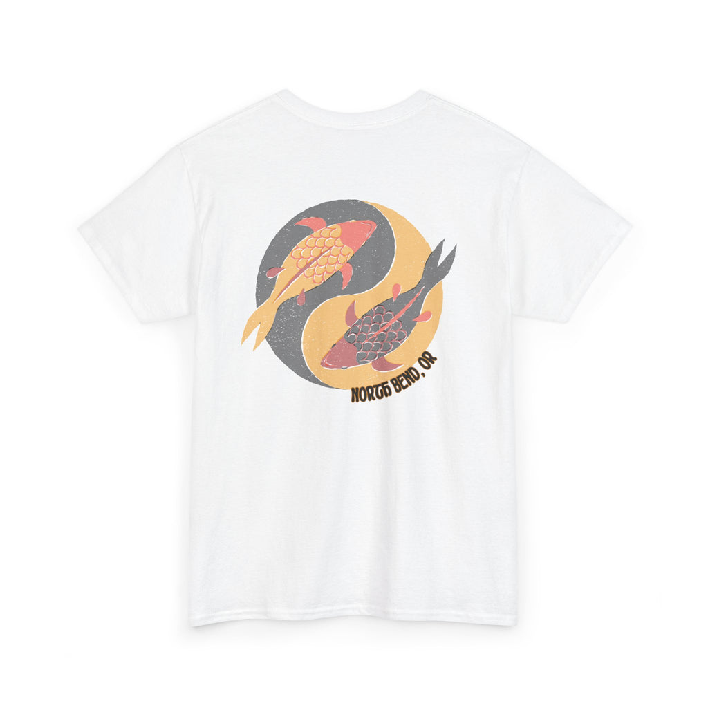 Koi Yin Yang T-Shirt — Japanese Koi Fish Graphic Tee