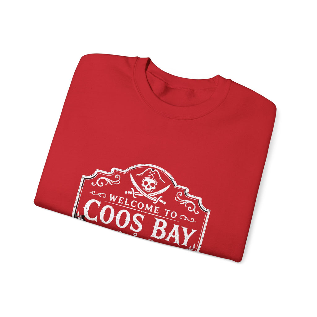 Coos Bay Sweatshirt – 'Welcome to Coos Bay' Unisex