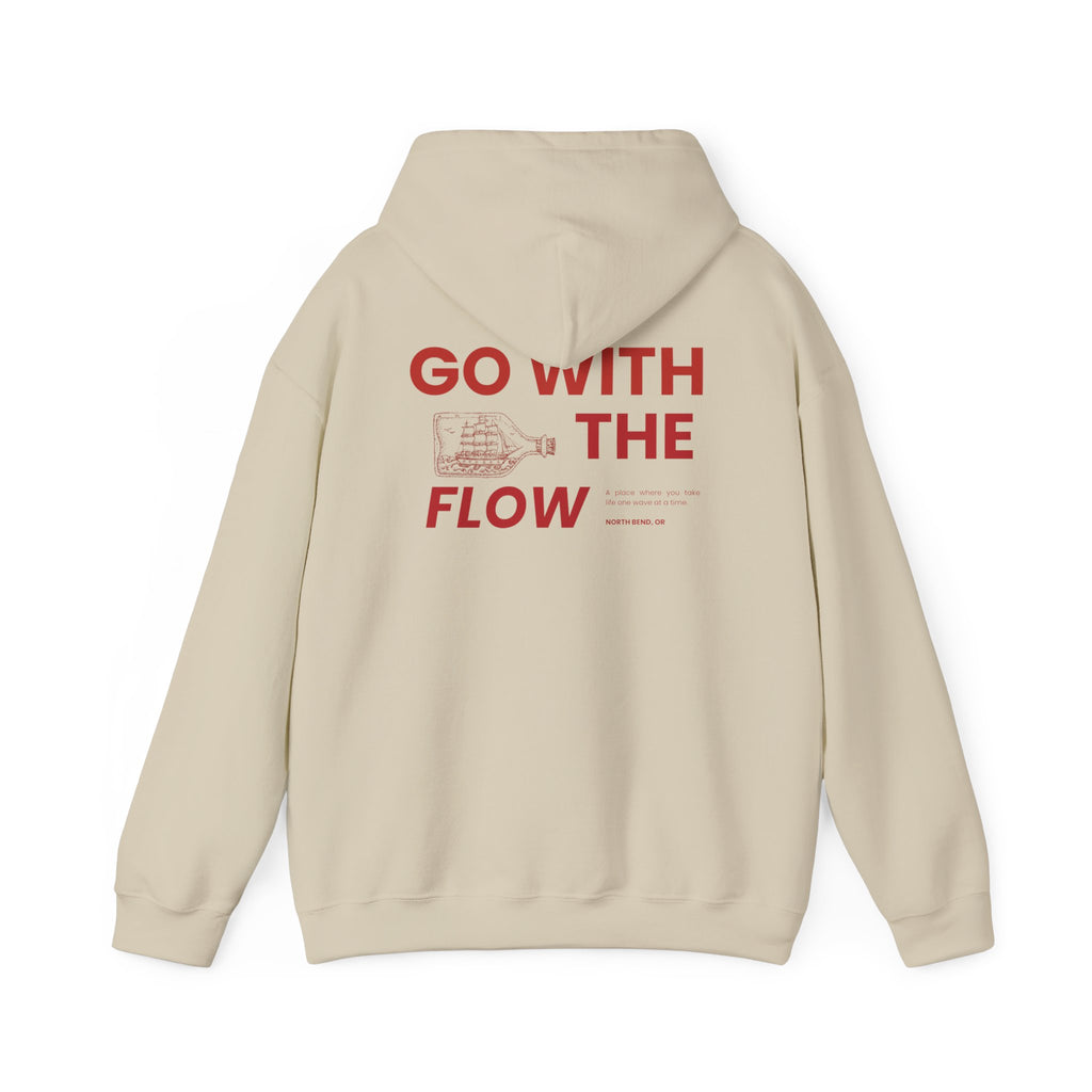 Hoodie — 'Go With The Flow' Pullover