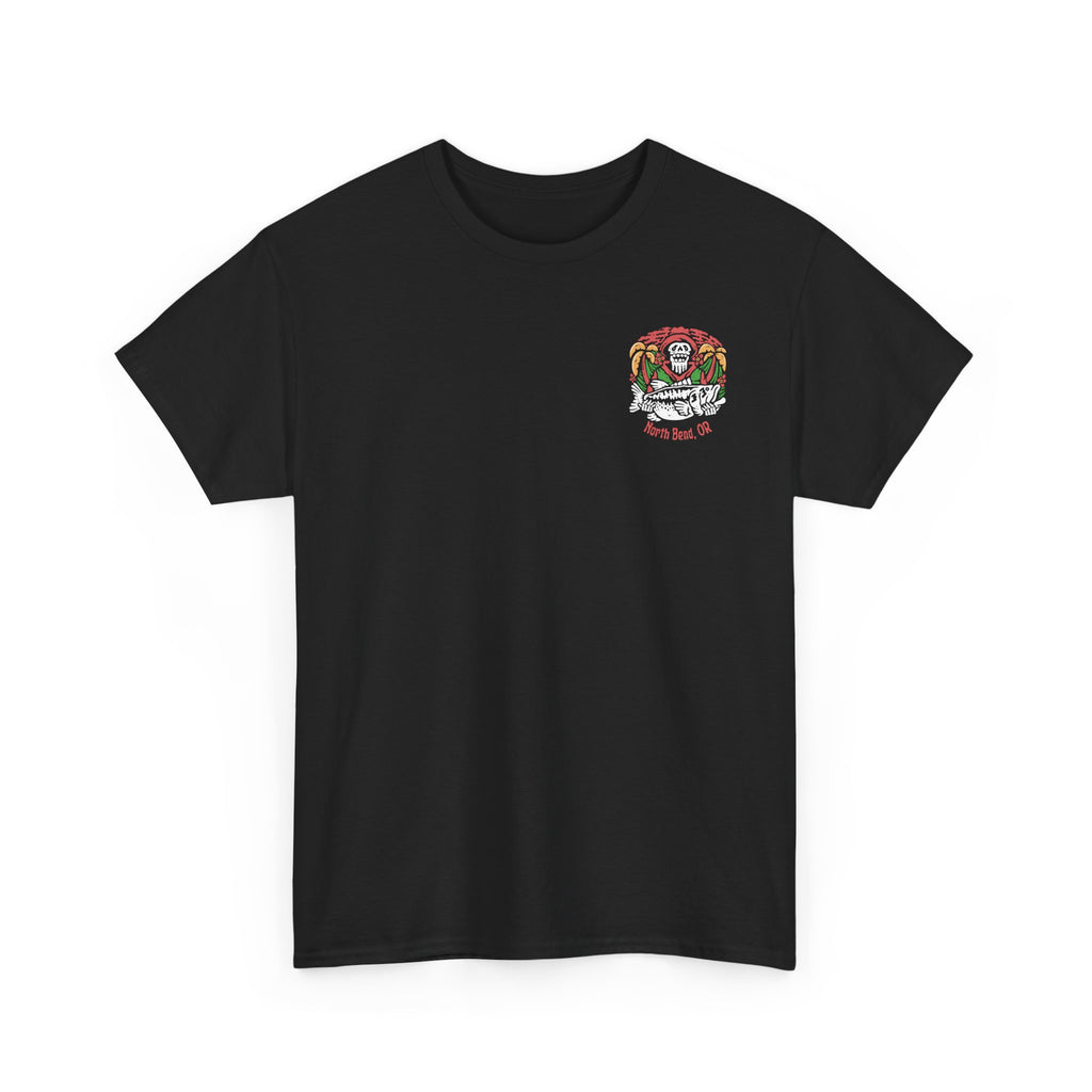 Surf-Inspired Graphic Tee — “The Finals Cactus” Vintage Beach Shirt