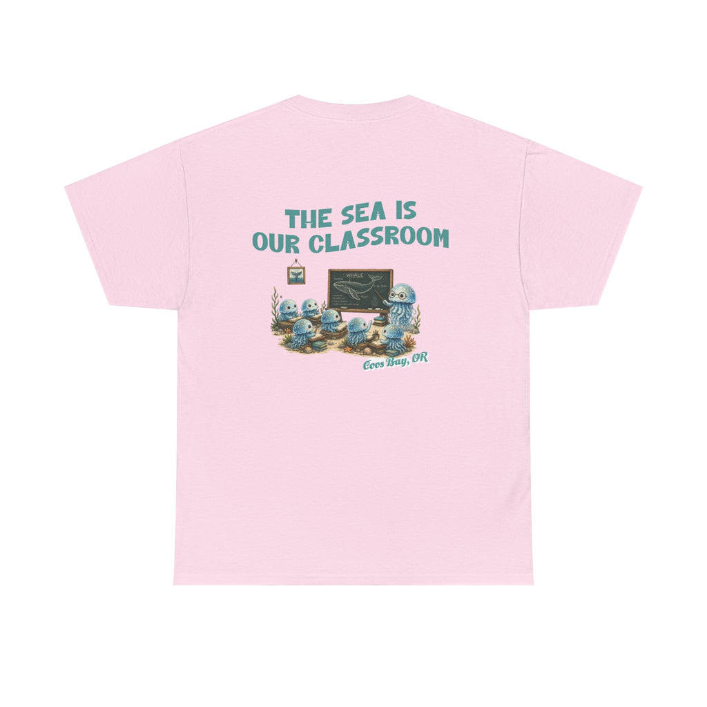 The Sea Is Our Classroom T-Shirt — Ocean Education Graphic Tee