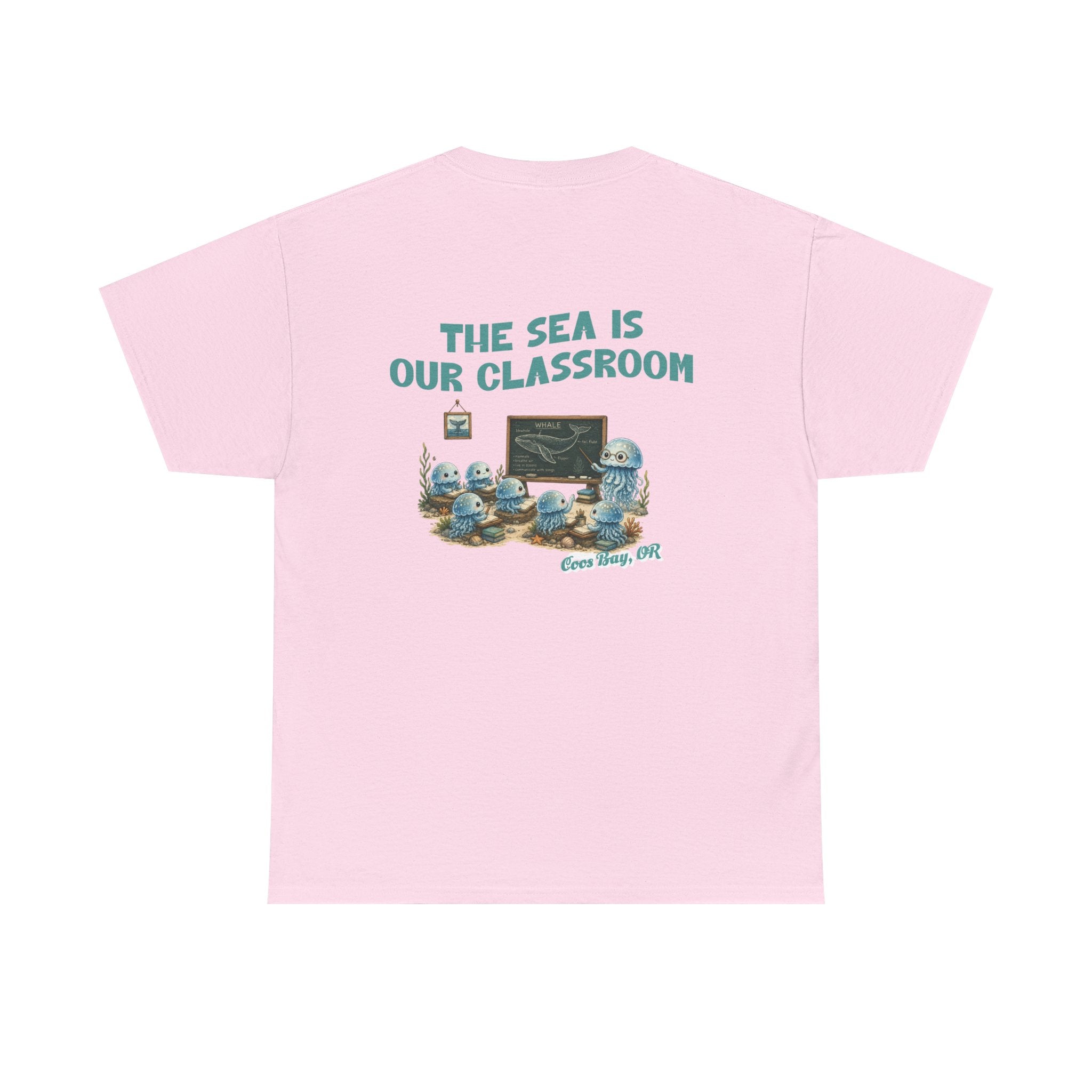 The Sea Is Our Classroom T-Shirt — Ocean Education Graphic Tee