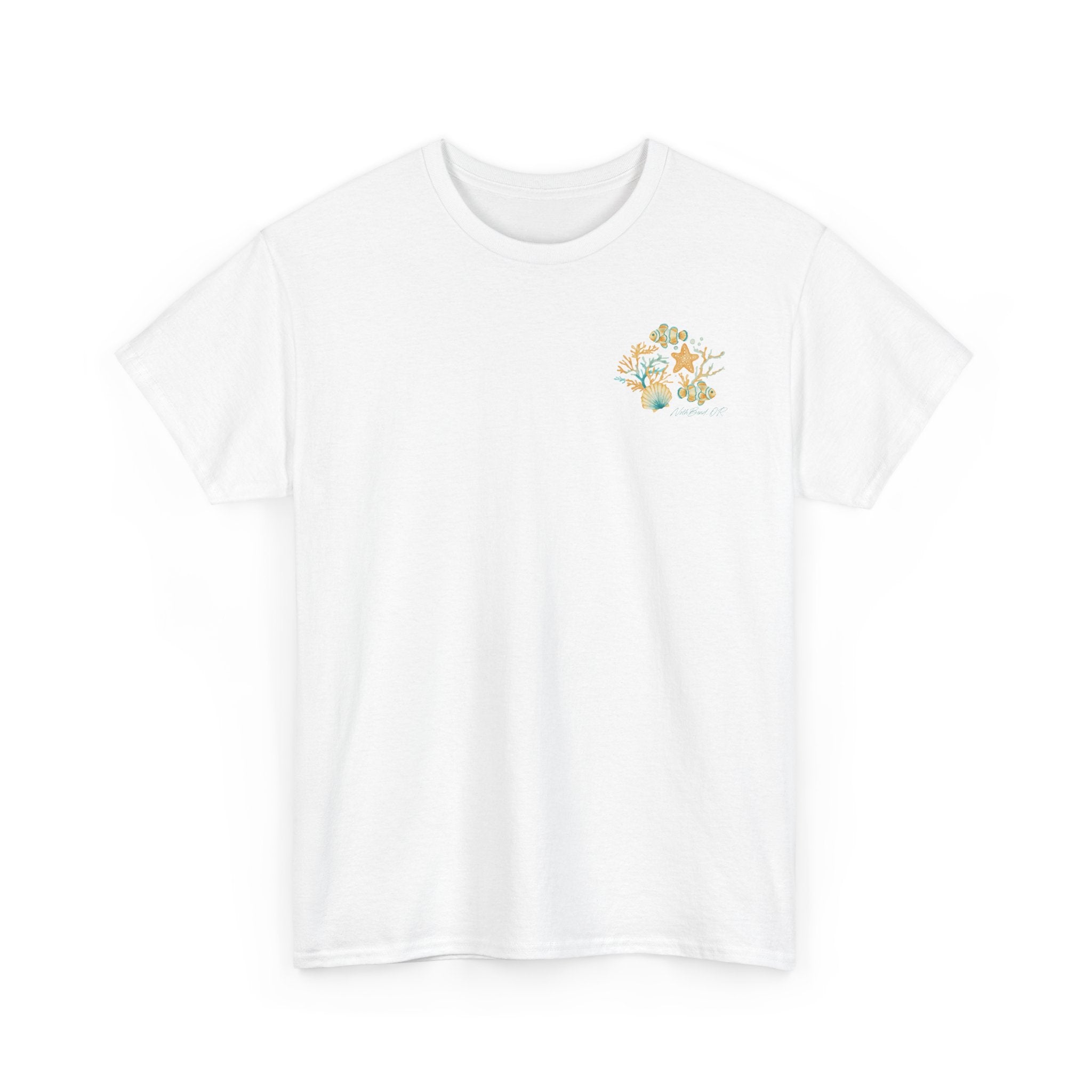 Beach Fish T-Shirt — "Breathe in the Salty Air" Nautical Tee