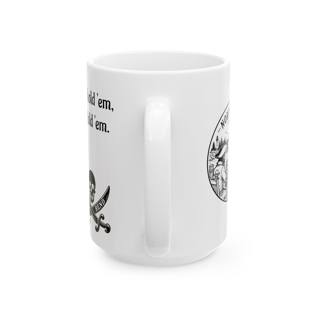 North Bend Poker Pirates Ceramic Mug –  (15oz)