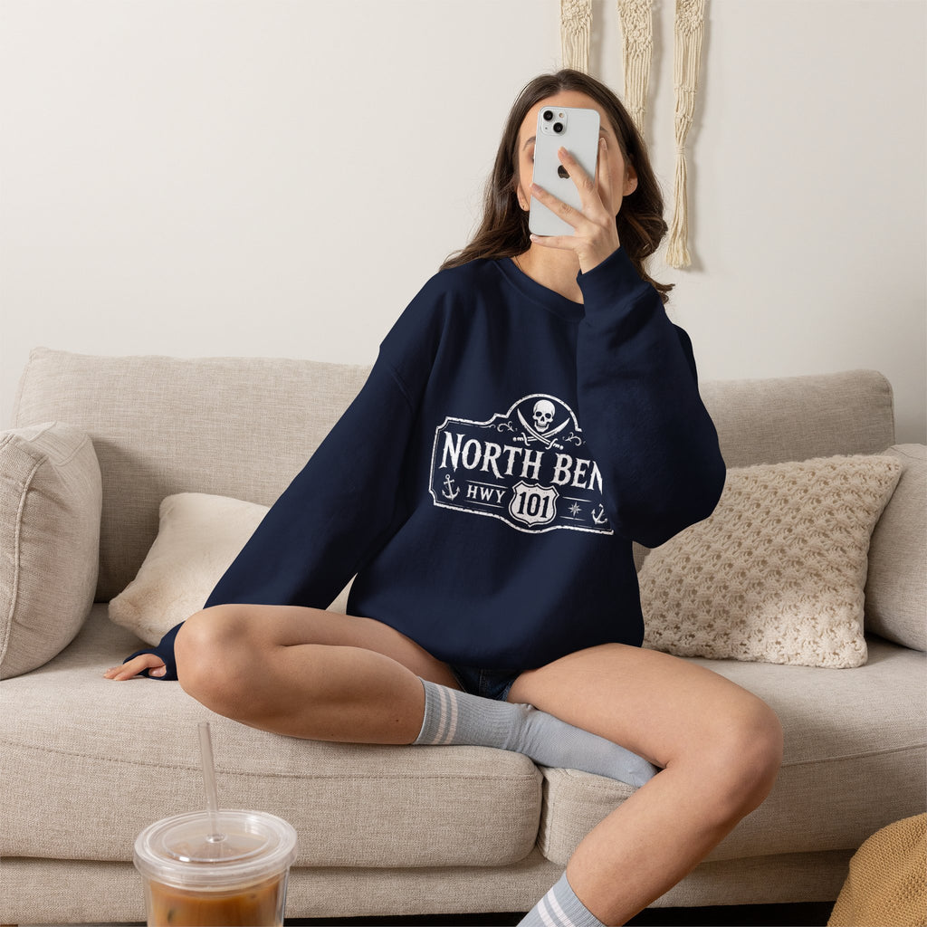 North Bend HWY 101 Sweatshirt — Unisex