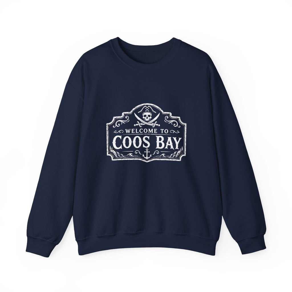 Coos Bay Sweatshirt – 'Welcome to Coos Bay' Unisex