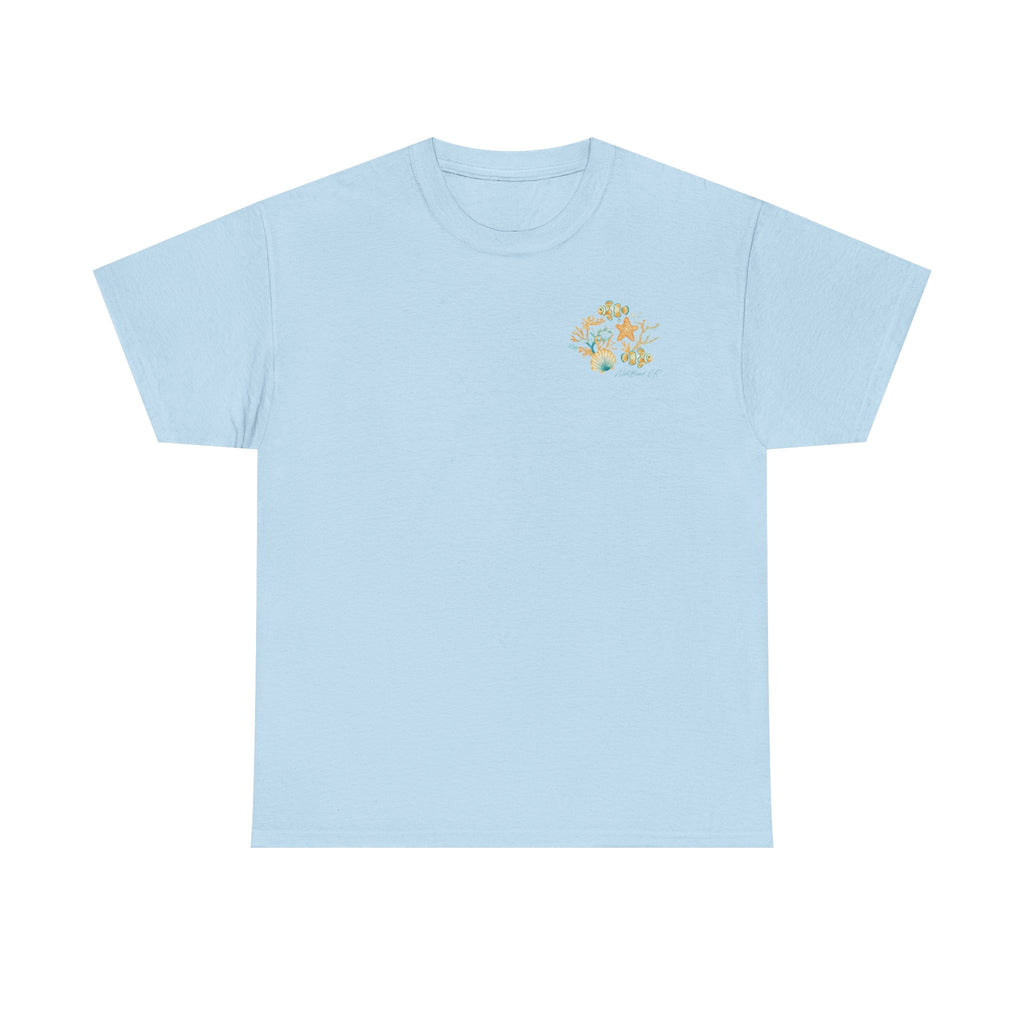 Beach Fish T-Shirt — "Breathe in the Salty Air" Nautical Tee