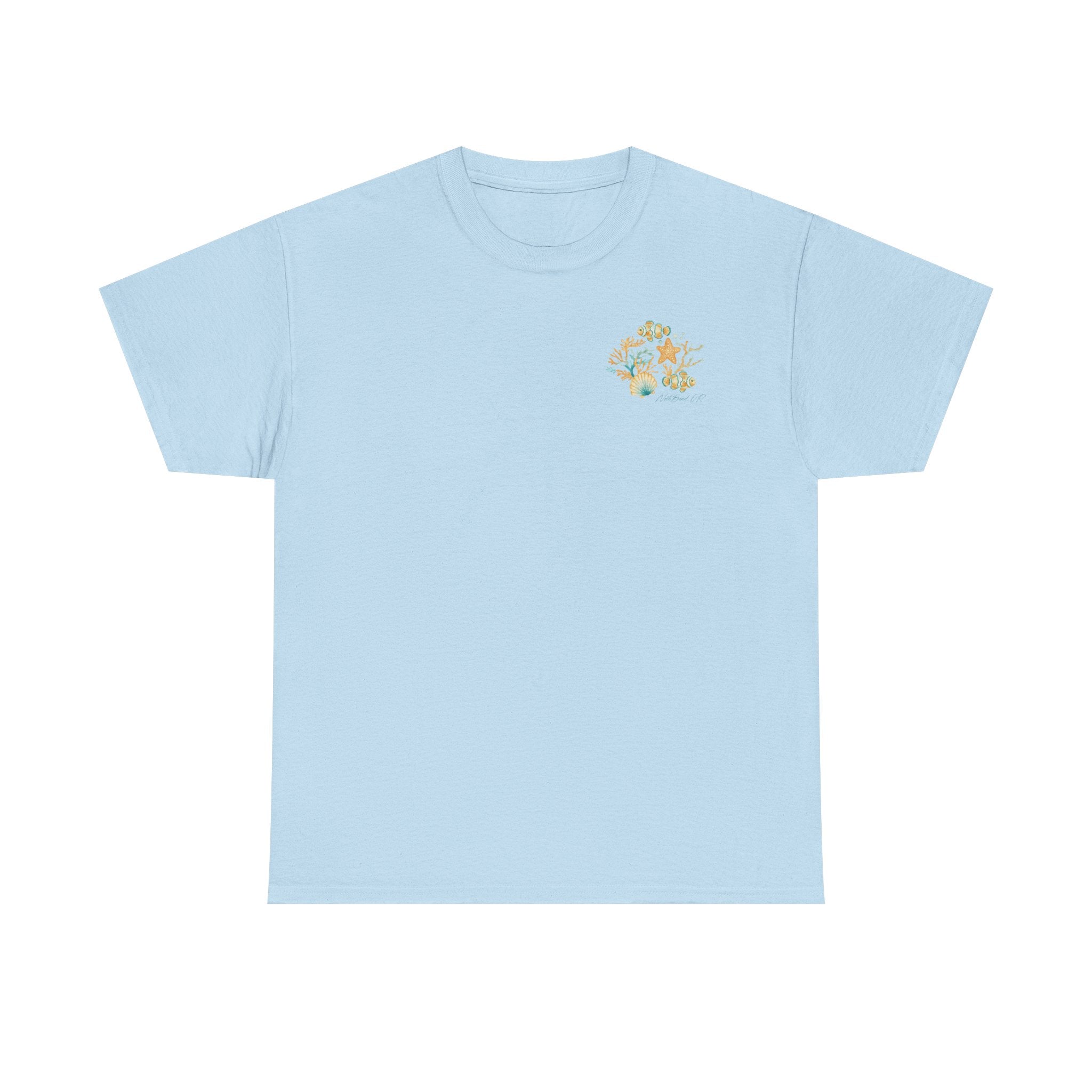 Beach Fish T-Shirt — "Breathe in the Salty Air" Nautical Tee