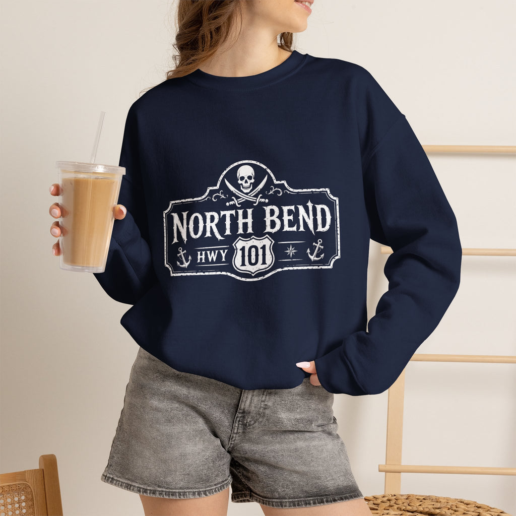 North Bend HWY 101 Sweatshirt — Unisex