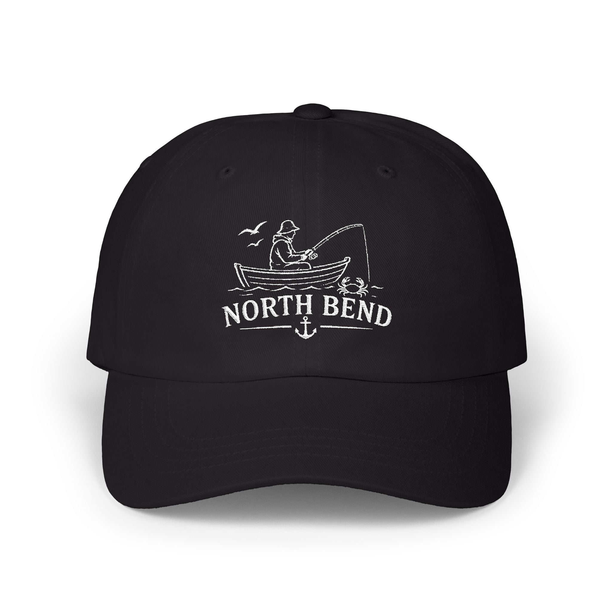 Dad Cap - 'North Bend' Fishing Boat Embroidered Baseball Hat