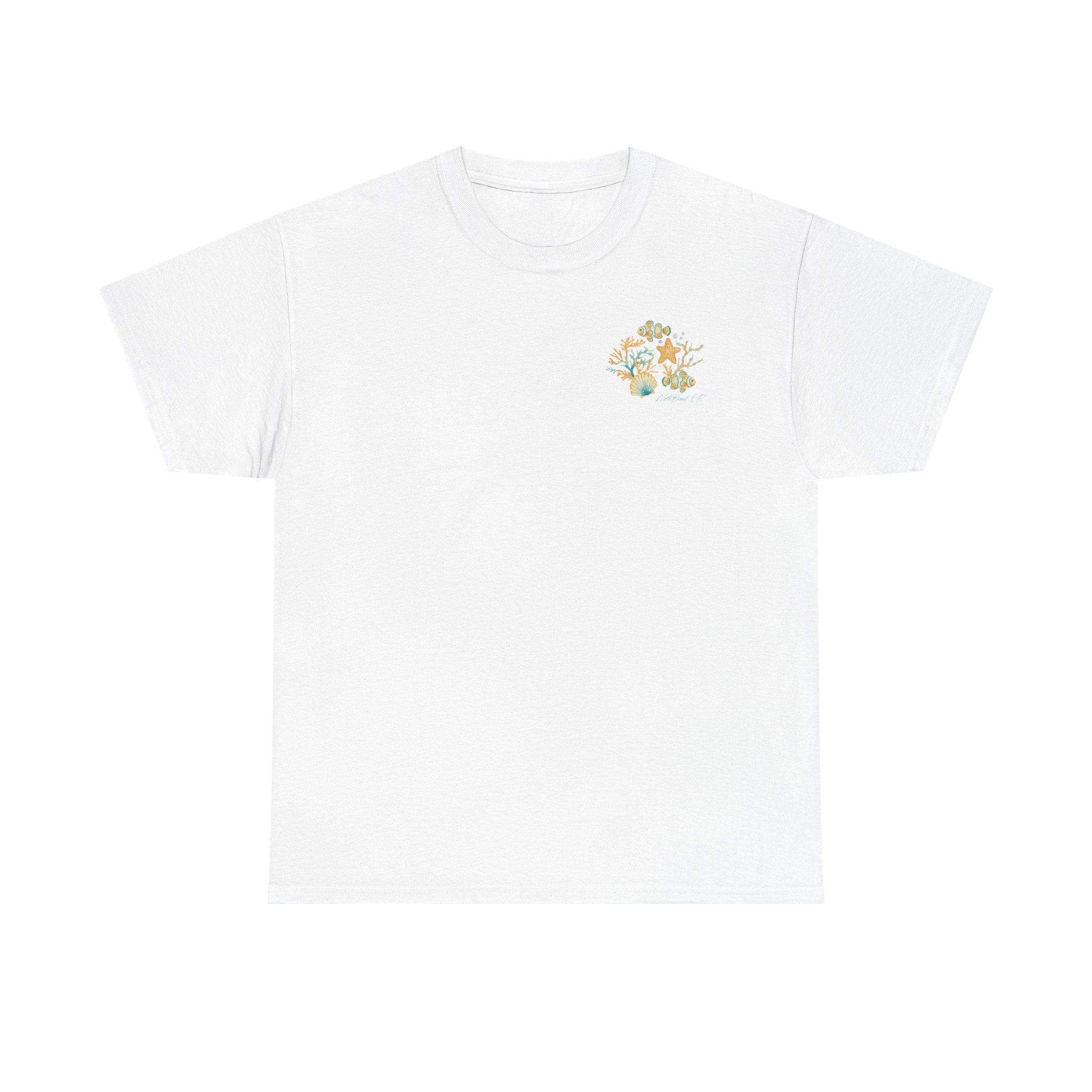 Beach Fish T-Shirt — "Breathe in the Salty Air" Nautical Tee