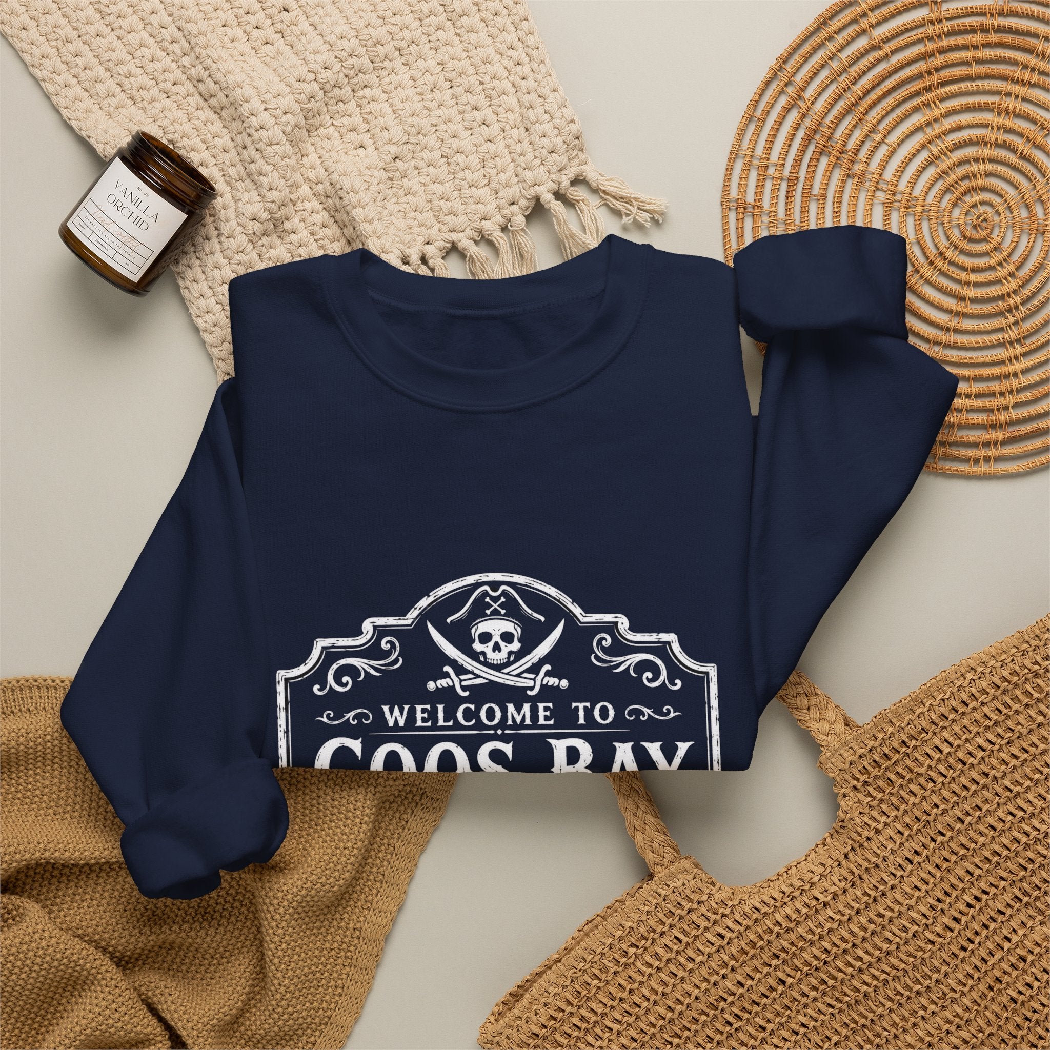 Coos Bay Sweatshirt – 'Welcome to Coos Bay' Unisex
