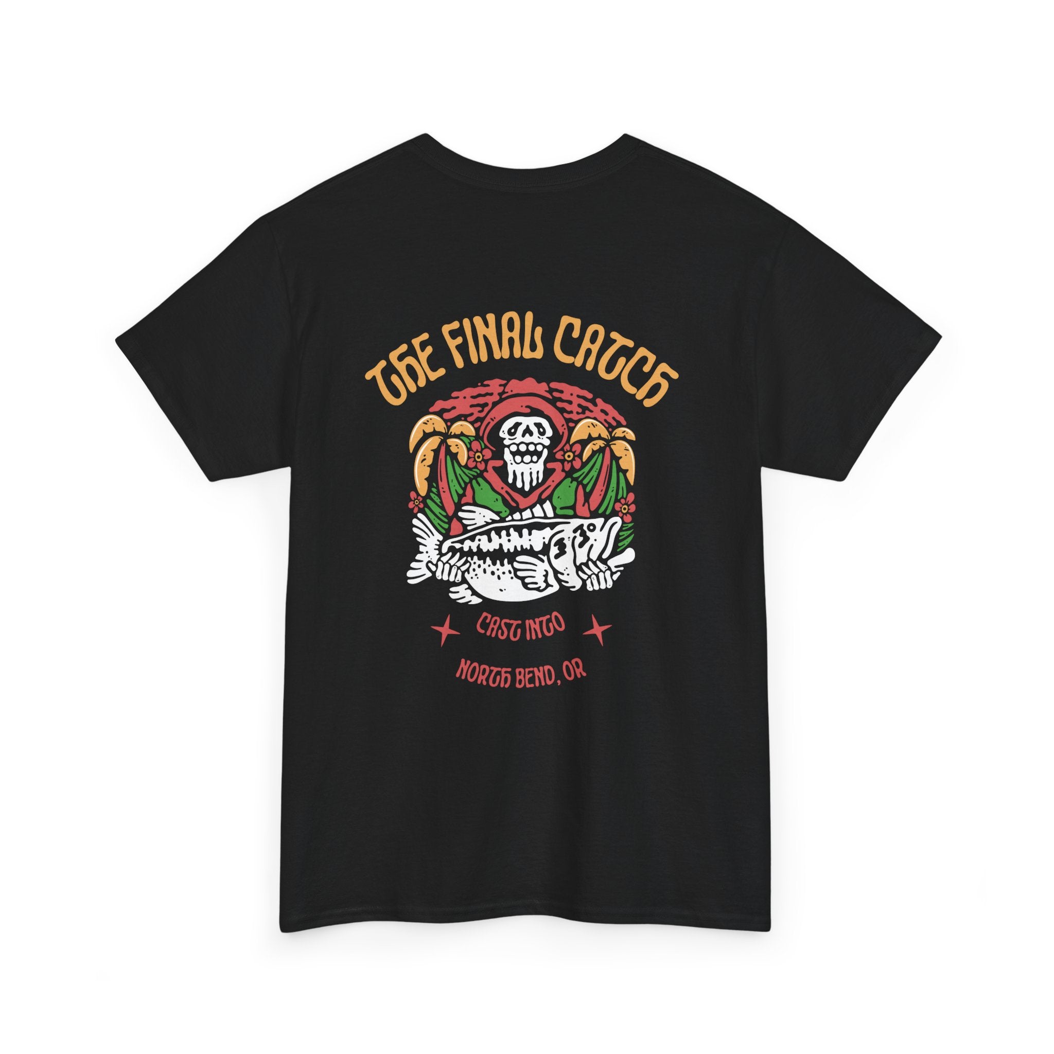 Surf-Inspired Graphic Tee — “The Finals Cactus” Vintage Beach Shirt