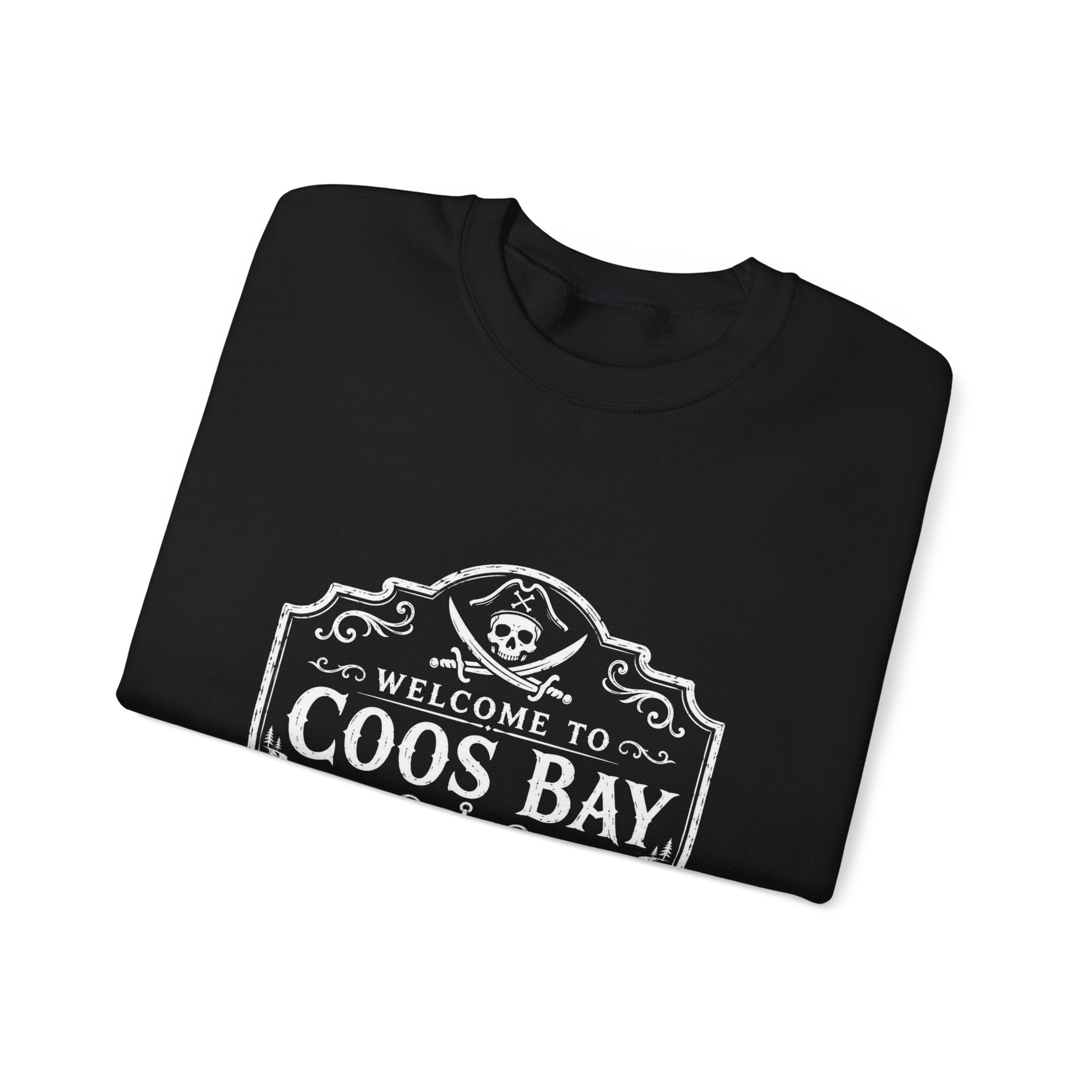 Coos Bay Sweatshirt – 'Welcome to Coos Bay' Unisex