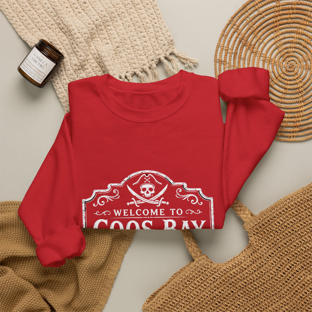 Coos Bay Sweatshirt – 'Welcome to Coos Bay' Unisex