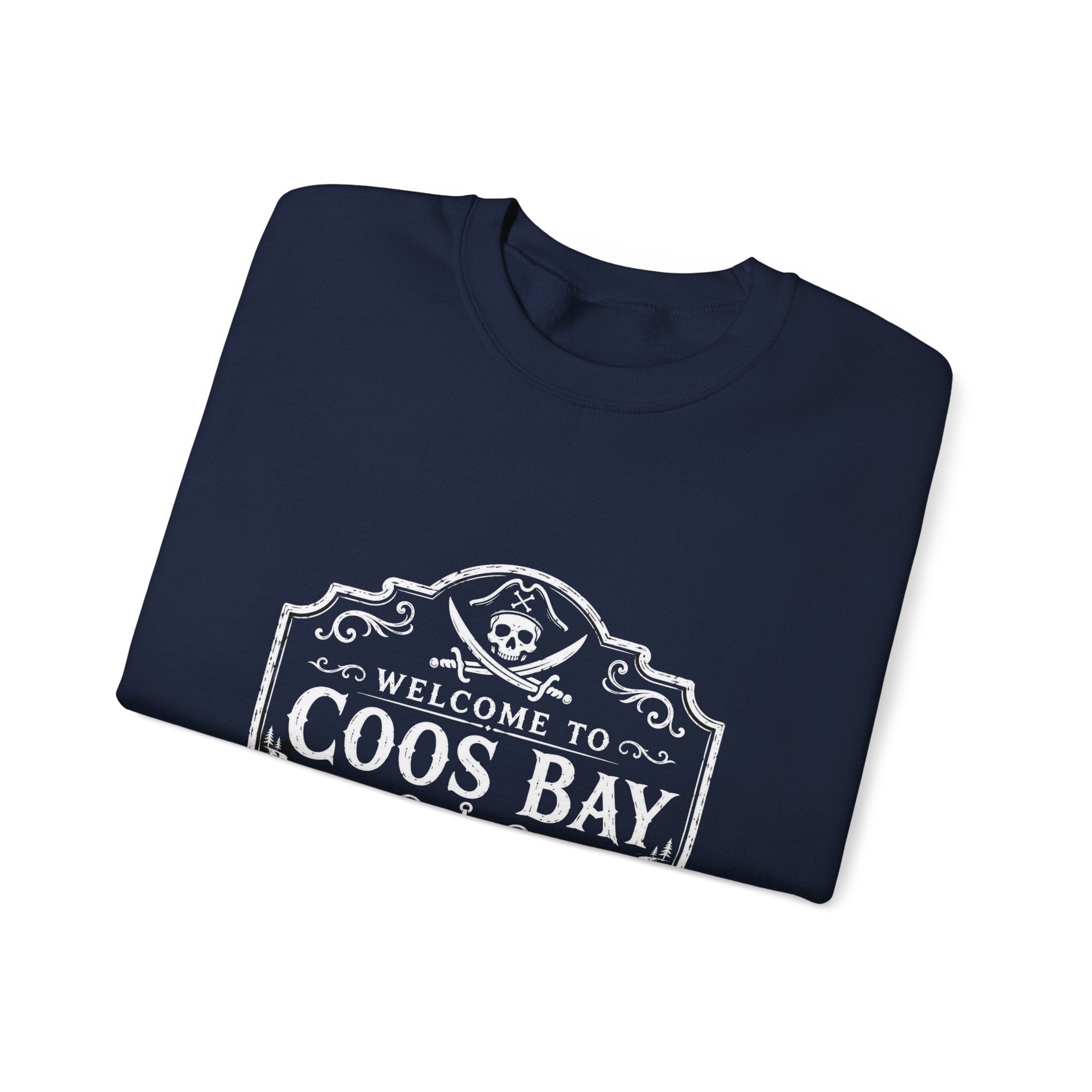 Coos Bay Sweatshirt – 'Welcome to Coos Bay' Unisex