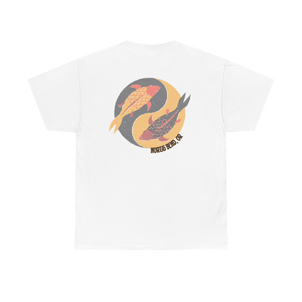 Koi Yin Yang T-Shirt — Japanese Koi Fish Graphic Tee