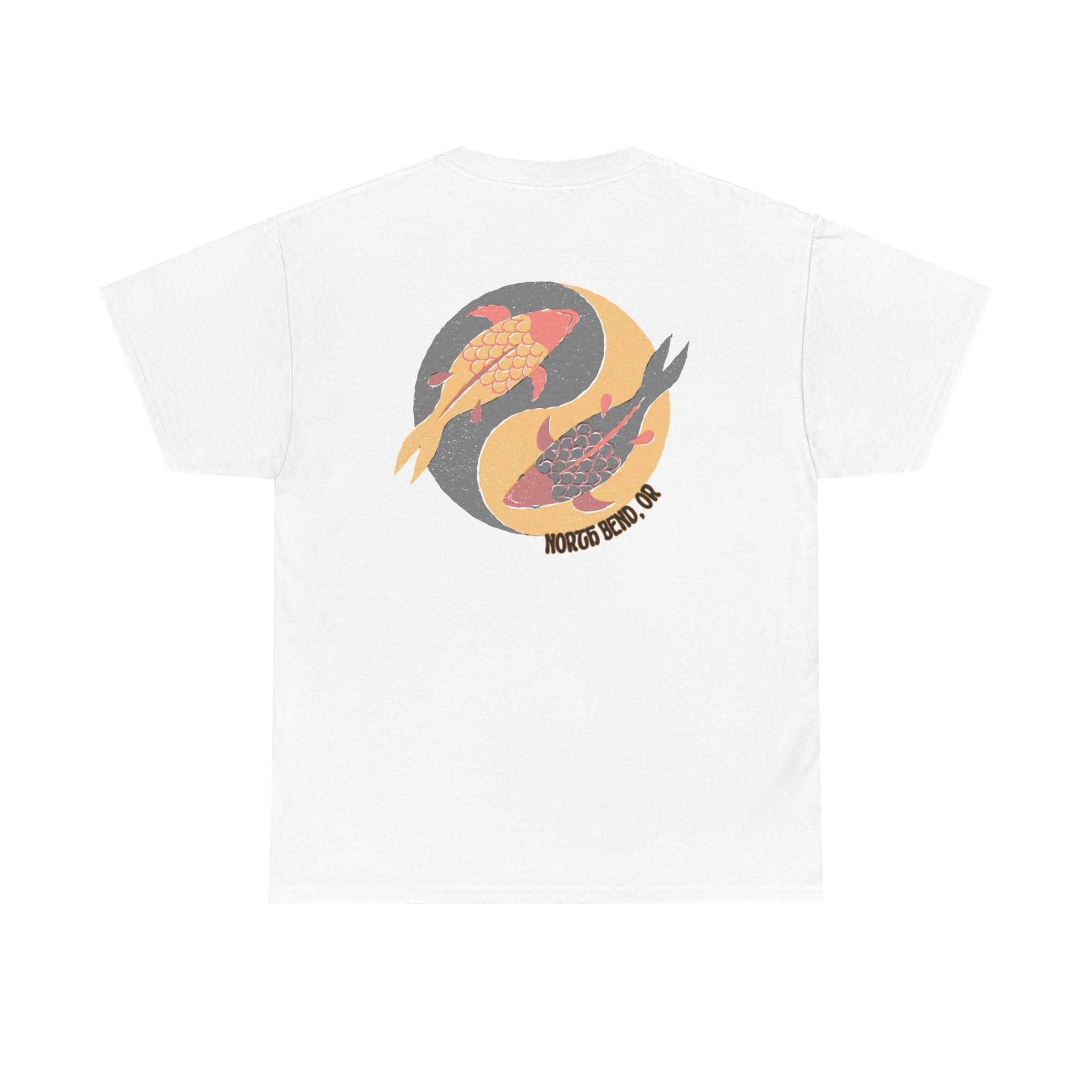 Koi Yin Yang T-Shirt — Japanese Koi Fish Graphic Tee