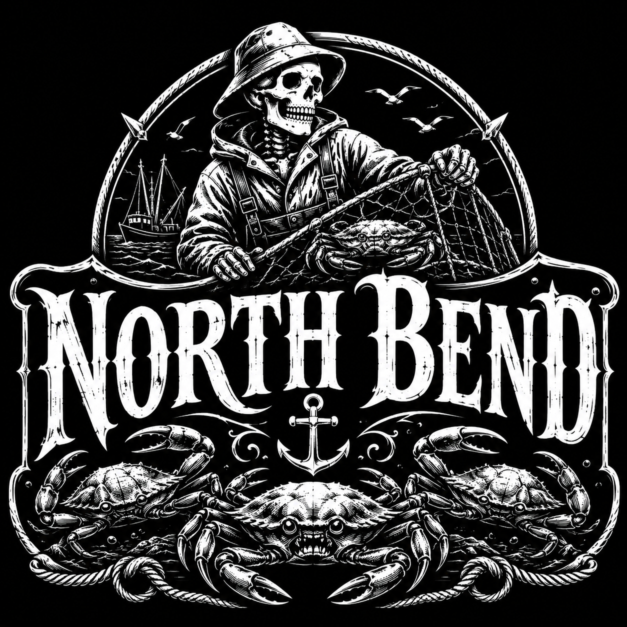 North Bend Long Sleeve Tee —  Fisherman